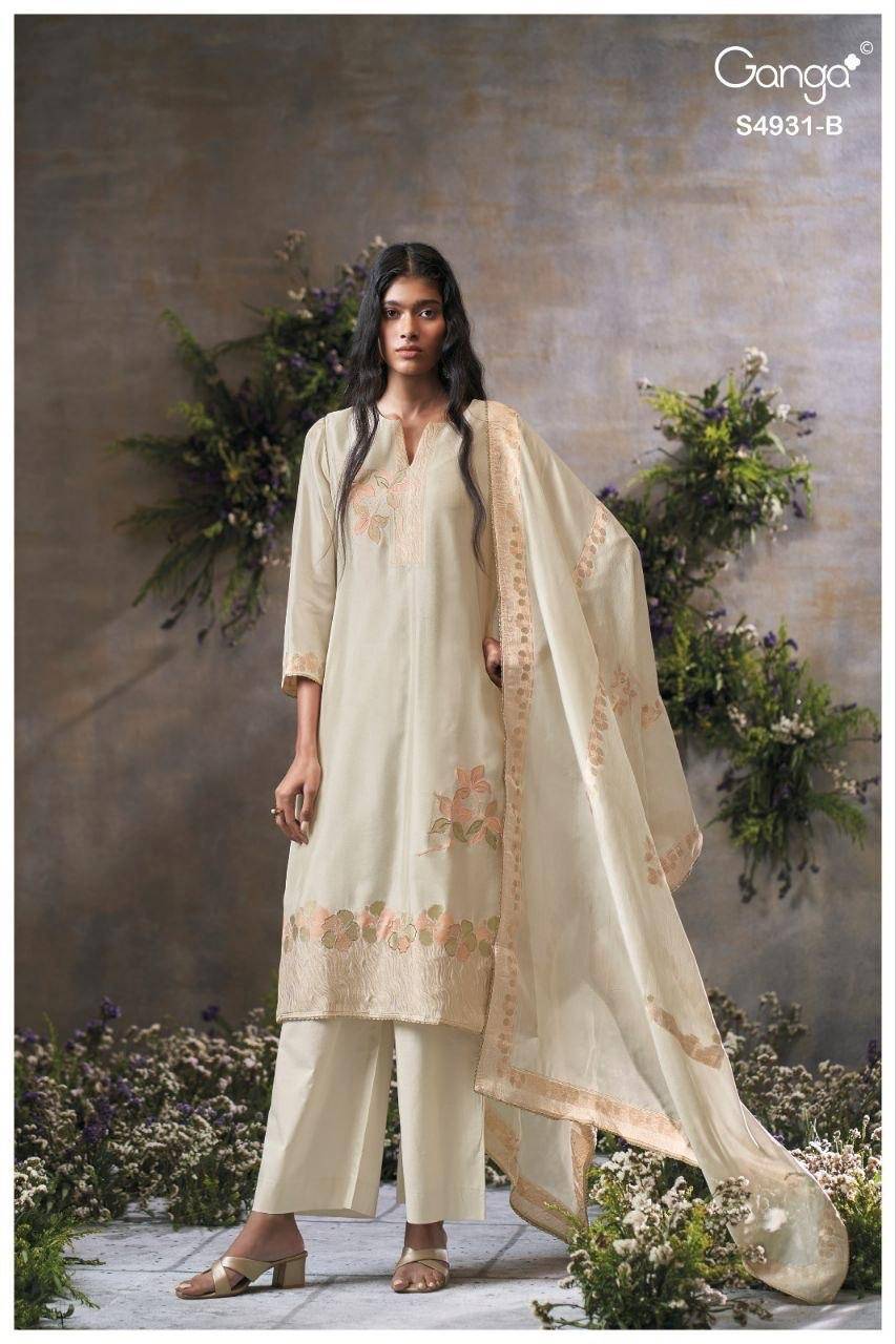 KRITVYA 4931 By Ganga Fashion Stylish Beautiful Colourful Viscose Dresses At Wholesale Price